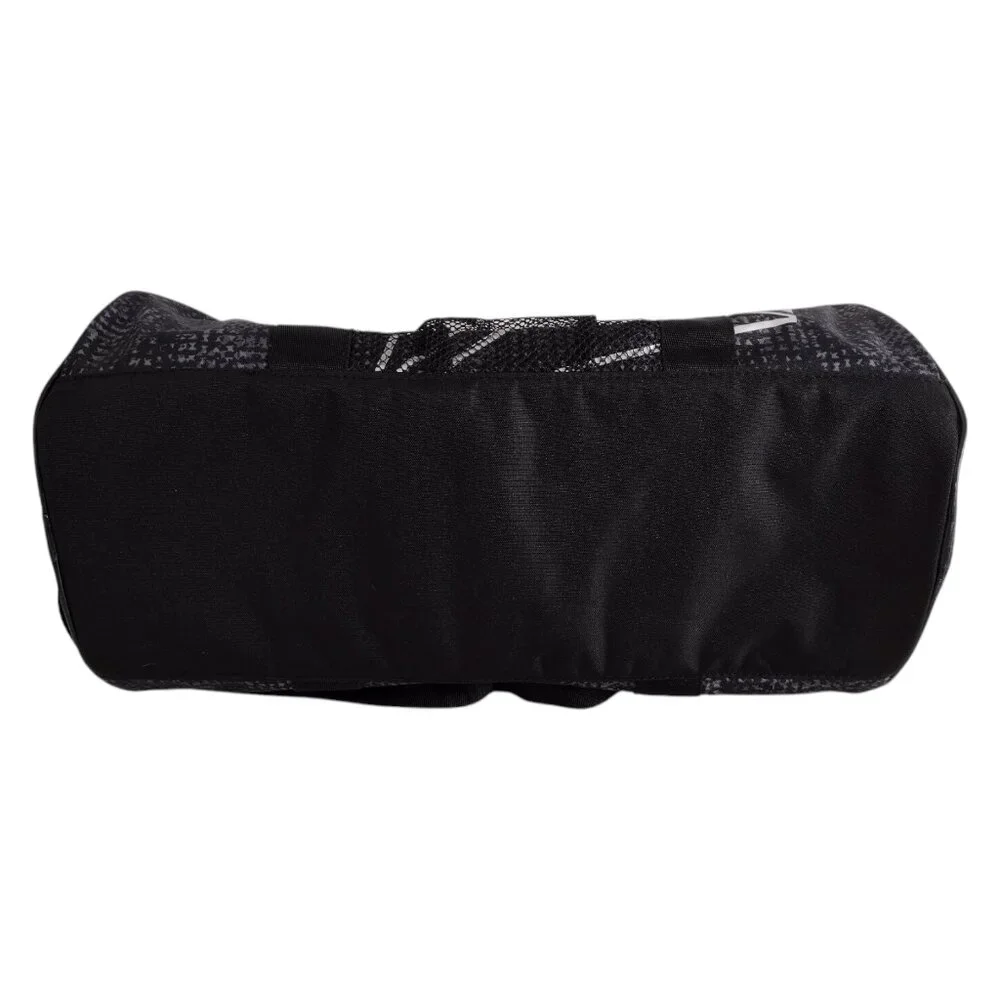 Reebok Black Gray Unisex Adjustable Strap Gym port Duffle Bag 17 x 9 x 9